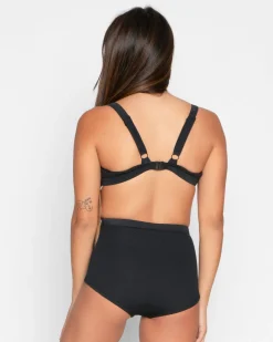 New Seea Flor Bikini Top - Jet