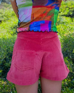 Sale Seea Lulu Shorts - Coral Cord