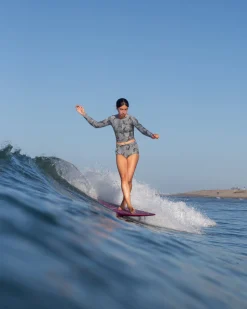 New Seea Palomar Crop Top Rashguard - Night Glide