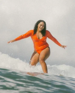 Fashion Seea Valentina Surf Suit - Mandarina